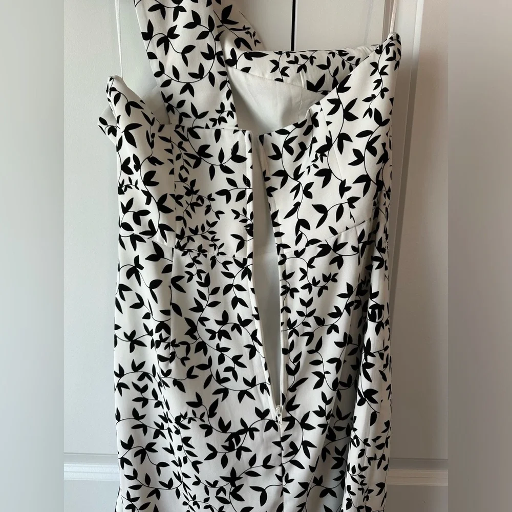 Keepsake The Label Overpower Mini Dress Ivory and Black (Size L) - Picture 5 of 10